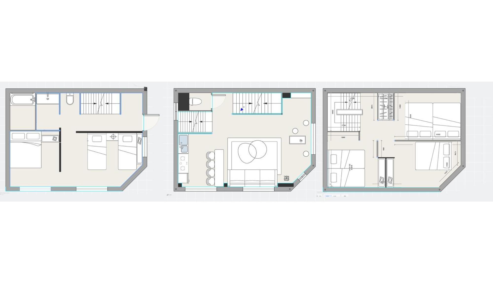 Villa 桜の川17 Ueno 5mins Ueno Zoo Three Storey Detached House Then 13 People Tokio